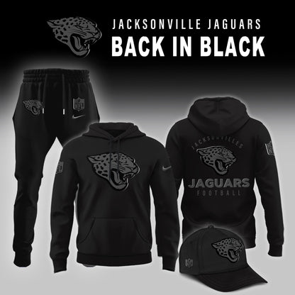 Jacksonville Jaguars 2025 Back In Black Limited Edition Combo Hoodie
