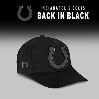 Indianapolis Colts Back In Black Half Zip Hoodie