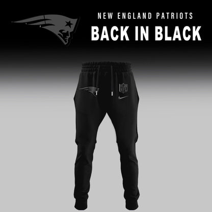 New England Patriots 2025 Back In Black Limited Edition Combo TShirt