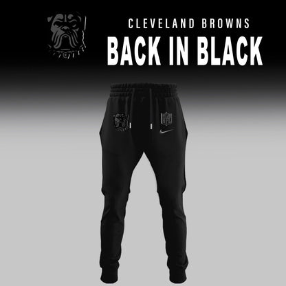 Cleveland Browns 2025 Back In Black Limited Edition Combo Hoodie