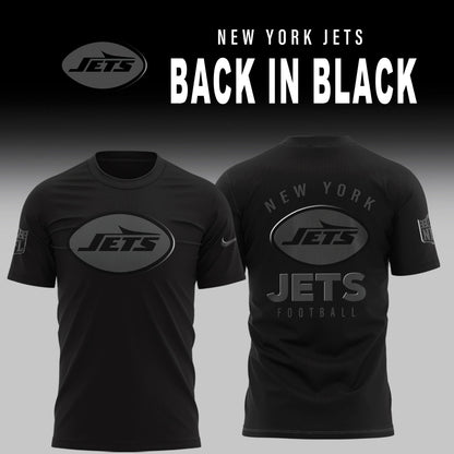 New York Jets 2025 Back In Black Limited Edition Combo TShirt