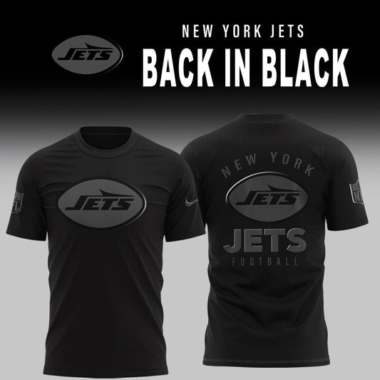 New York Jets 2025 Back In Black Limited Edition Combo TShirt