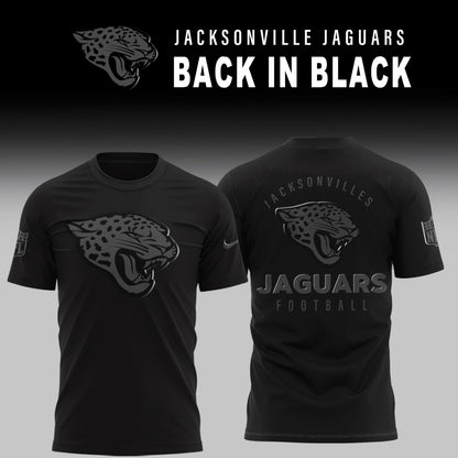 Jacksonville Jaguars 2025 Back In Black Limited Edition Combo TShirt