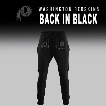 Washington Redskin 2025 Back In Black Limited Edition Combo TShirt