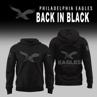 Philadelphia Eagles 2025 Back In Black Limited Edition Combo Hoodie