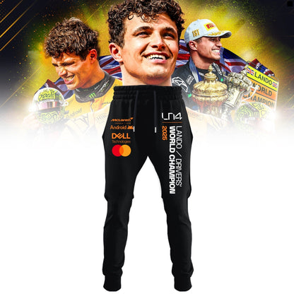 Lando Norris x McLaren “ Drivers™ World Champion 2025. History Made