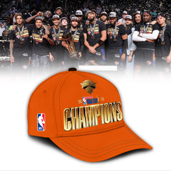 New York Knicks 2025 NBA Cup Champions Limited Edition Shirt