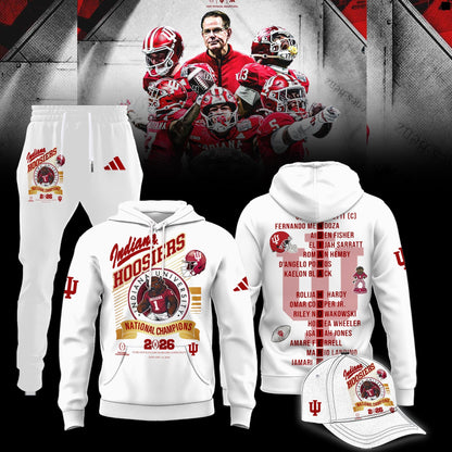 Indiana Hoosiers National Champions 2025/26 Hoodie