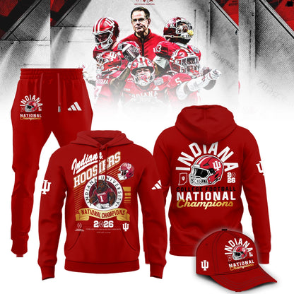 Indiana Hoosiers National Champions 2025/26 Hoodie