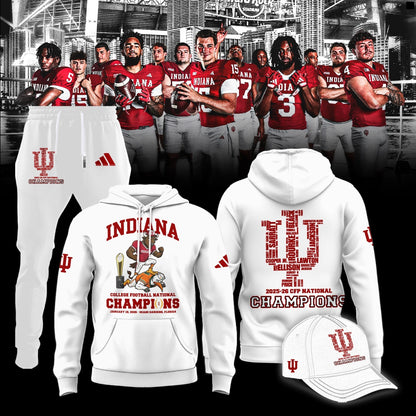 Indiana Hoosiers National Champions 2025/26 Hoodie