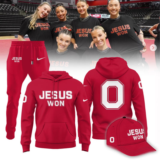 Jesus Won Ohio State Buckeyes Limited Edition Hoodie