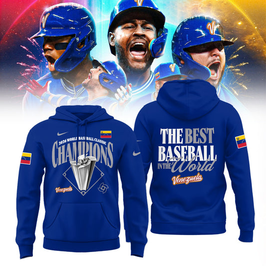 ðŸ†ï¸ðŸ†ï¸ðŸ† Venezuela Baseball World Baseball Classic Champions 2026 Hoodie