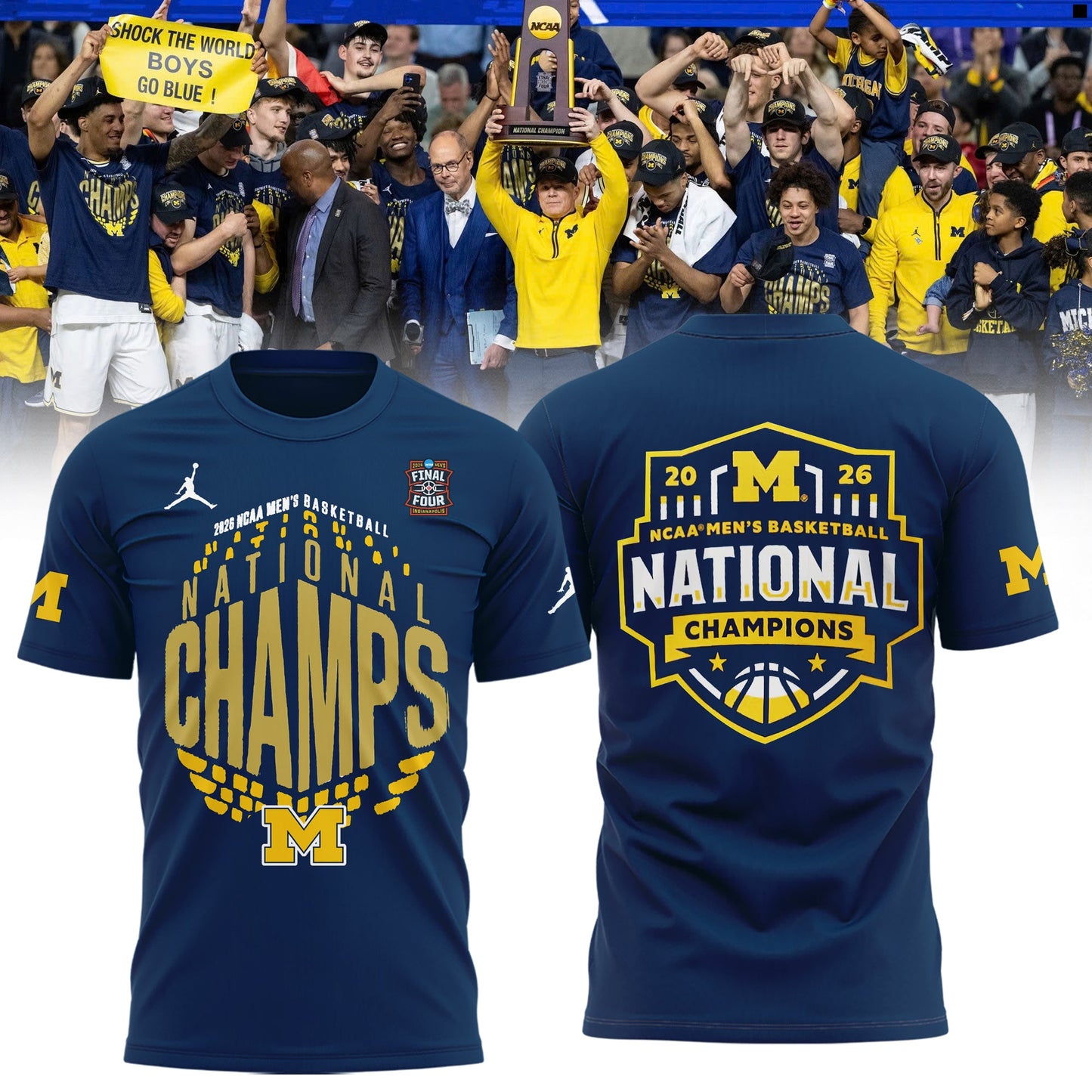 ðŸ†ï¸Michigan Wolverines “ 2026 National Champions T Shirt