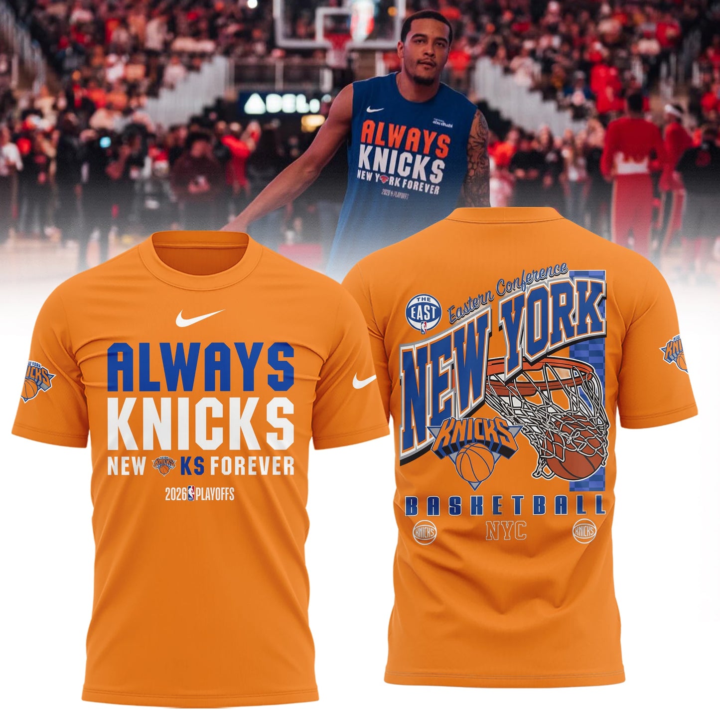 Limited Edition Always Knicks New York Forever 2026 Playoffs TShirt