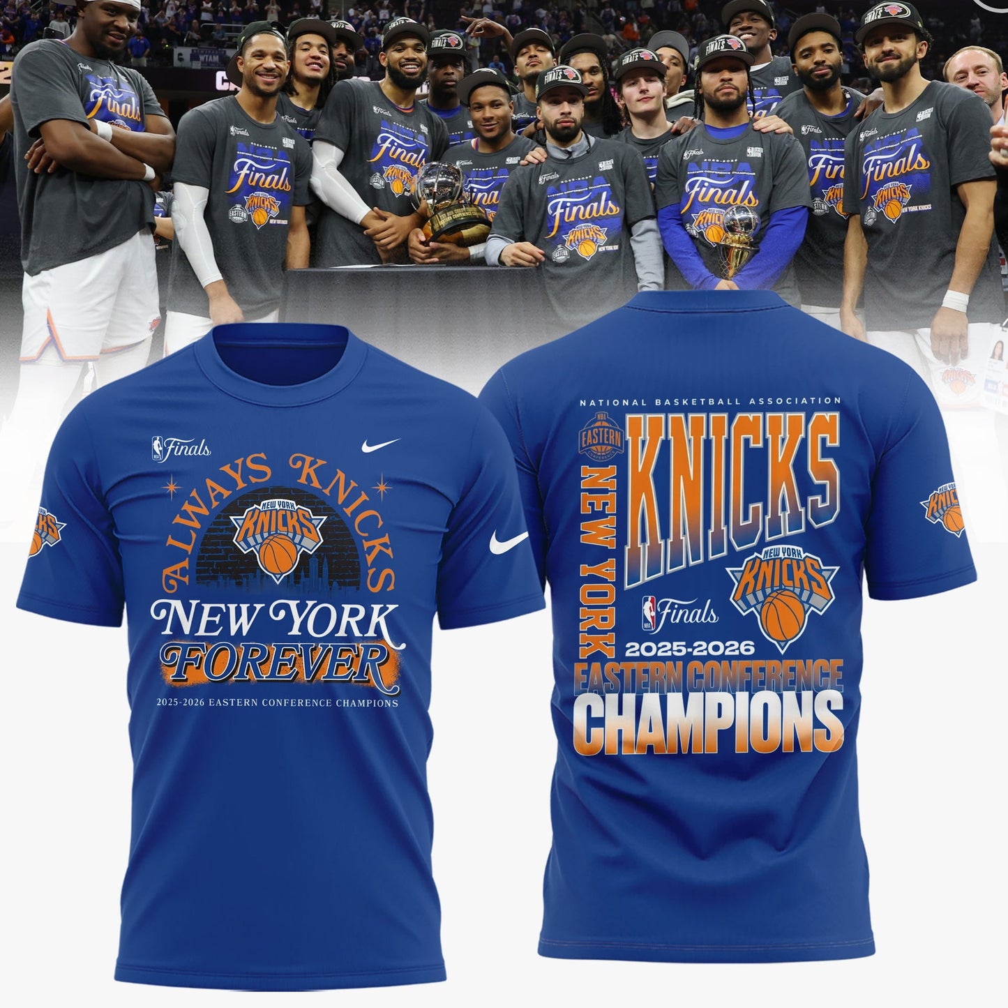 New York Knicks 2026 Eastern Conference Champions T-shirt