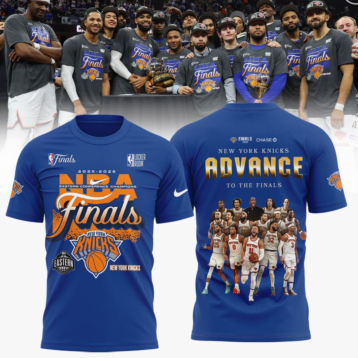 New York Knicks 2026 Eastern Conference Champions T-shirt
