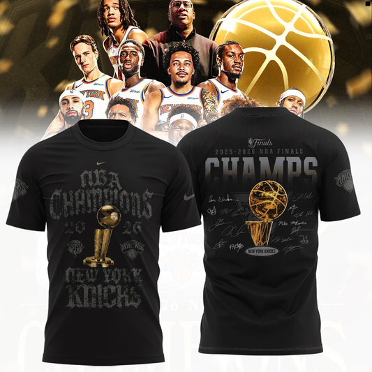 New York Knicks NBA Finals Champs Locker Room T-Shirt