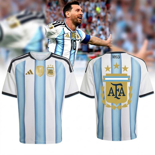 Argentina World Cup 2026 Home Jersey Custom Name, Number