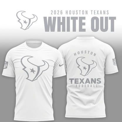 Houston Texans 2026 White Out Limited Edition Shirt