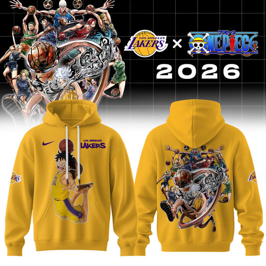 Los Angeles Lakers x One Piece 2026 Uniform