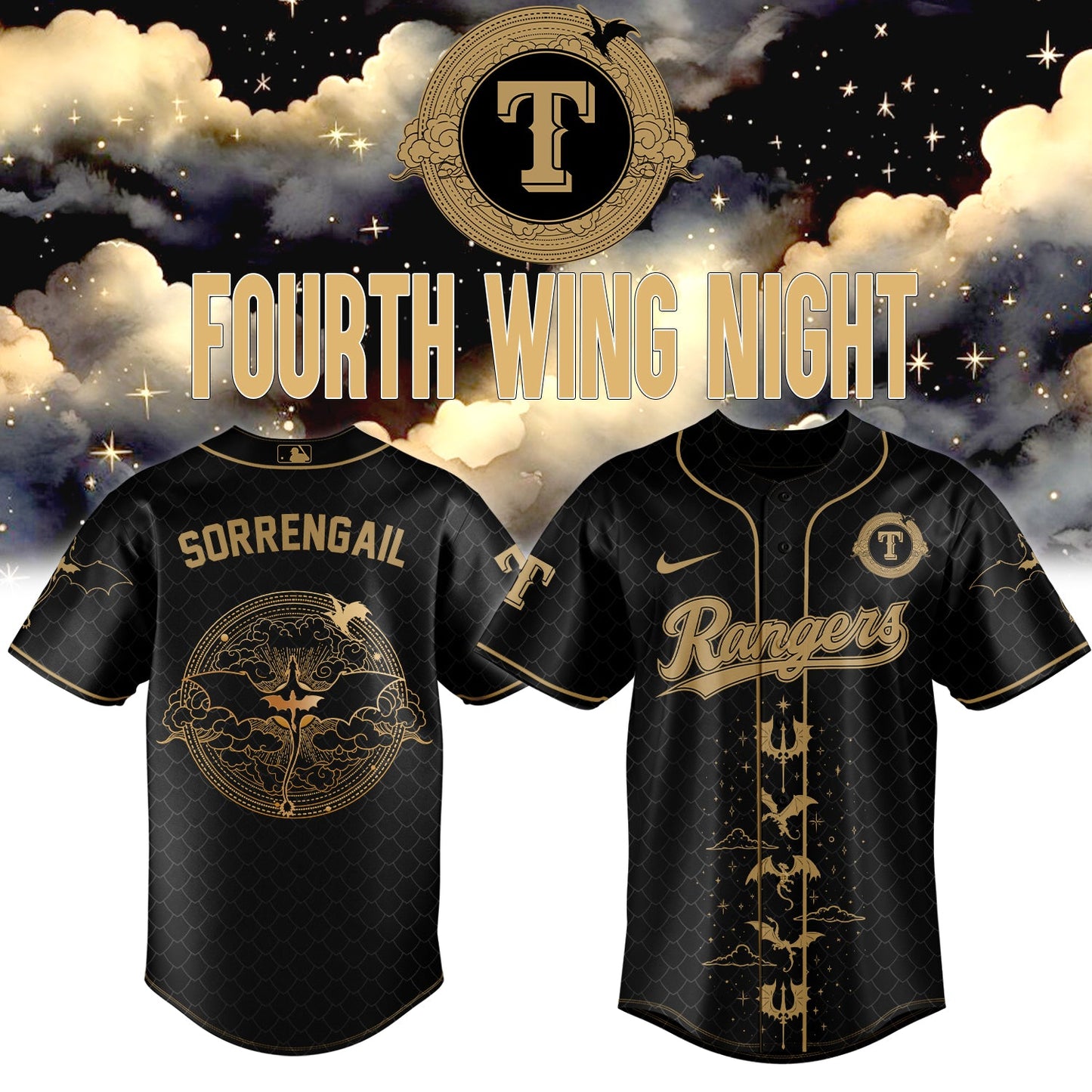 MLB All Teams x Fourth Wing (SORRENGAIL) – Jersey