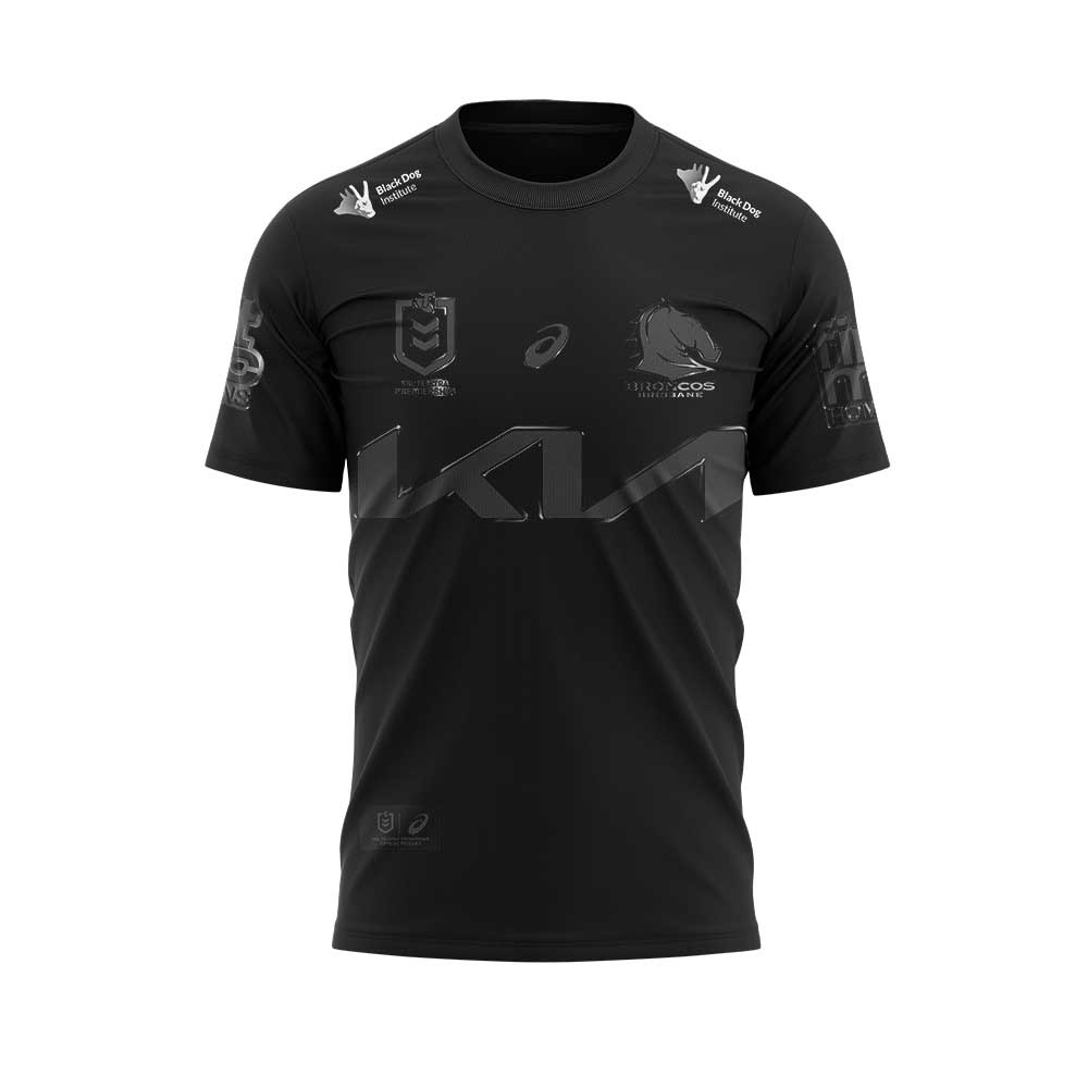 Limited Brisbane Broncos Our 2025 Black Uniform Jersey