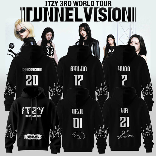 ITZY 3RD WORLD TOUR TUNNEL VISION Hoodie