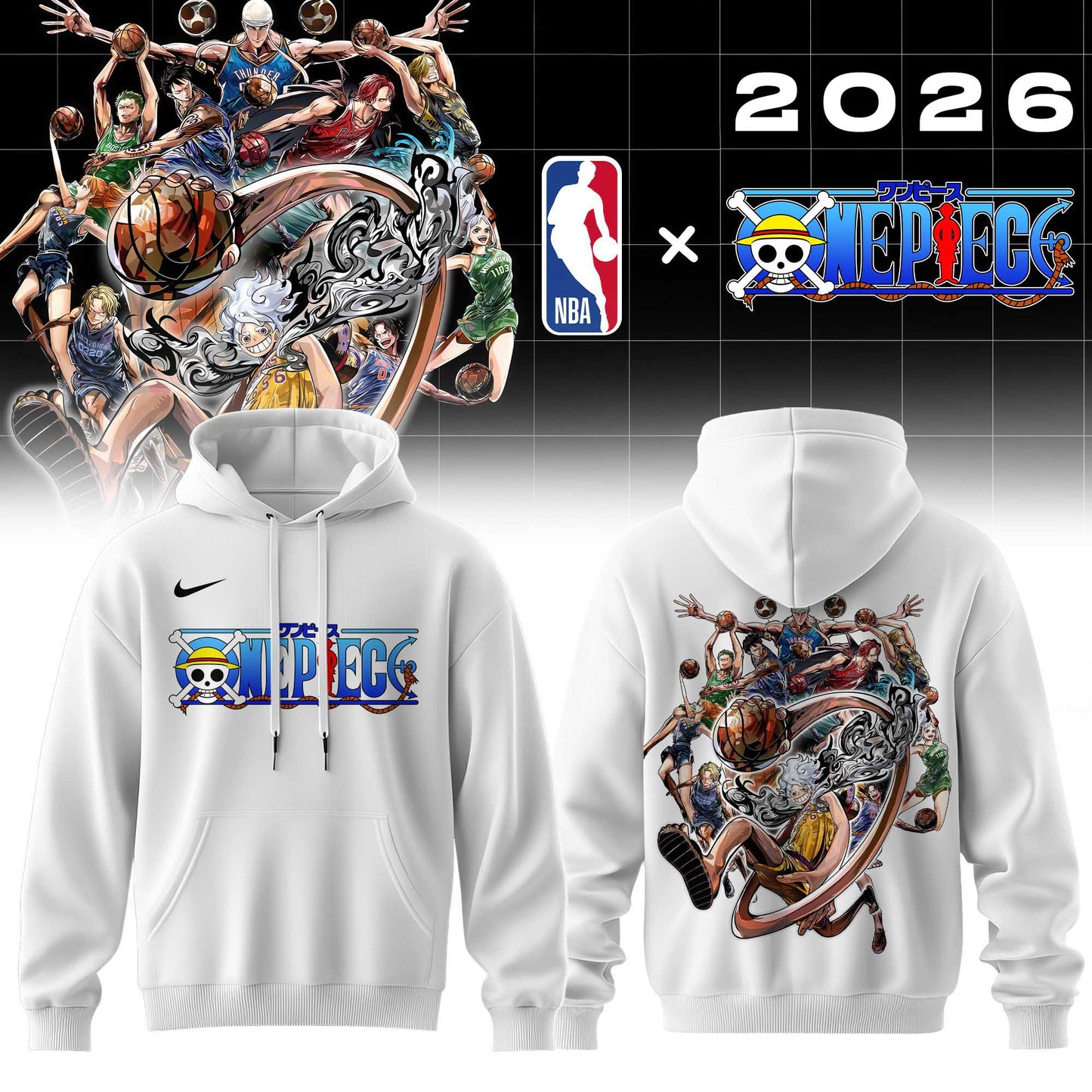 Los Angeles Lakers x One Piece 2026 Uniform