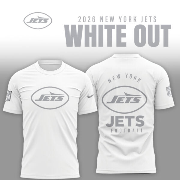 New York Jets 2026 White Out Limited Edition Shirt