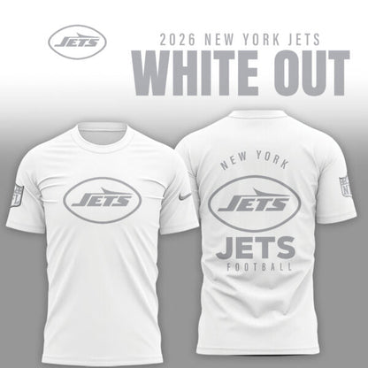 New York Jets 2026 White Out Limited Edition Shirt