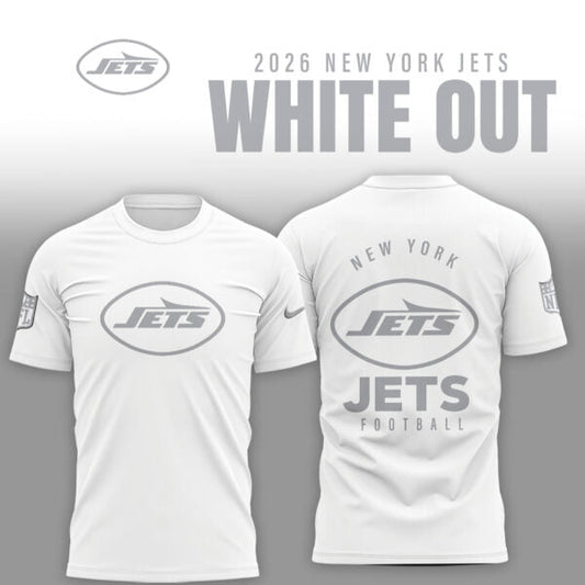 New York Jets 2026 White Out Limited Edition Shirt