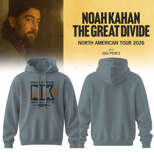 Noah Kahan “ The Great Divide Tour Merch Limited Hoodie