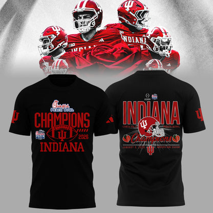 Indiana Hoosiers Peach Bowl Champion 2026 Shirt