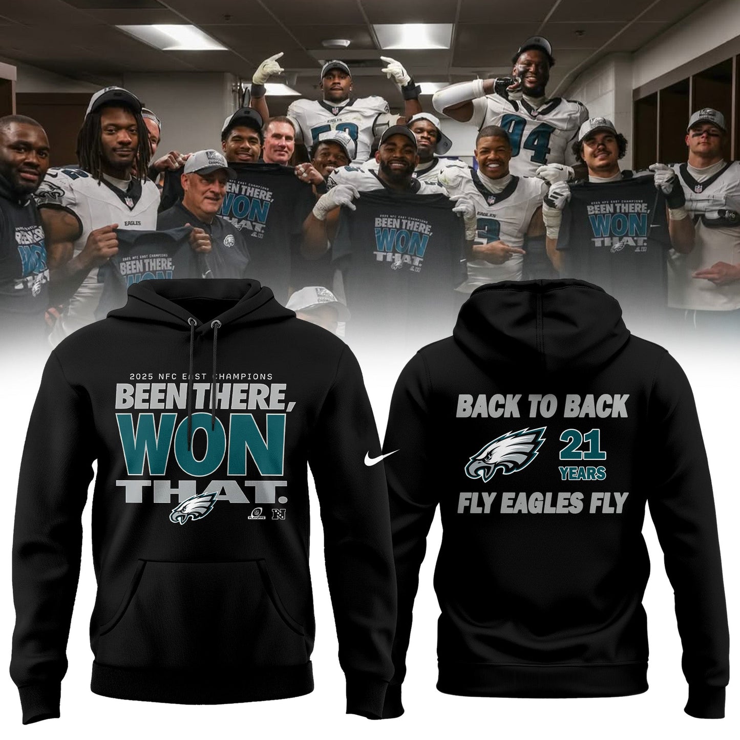 Philadelphia Eagles “ NFC East Champions 2025 Collection