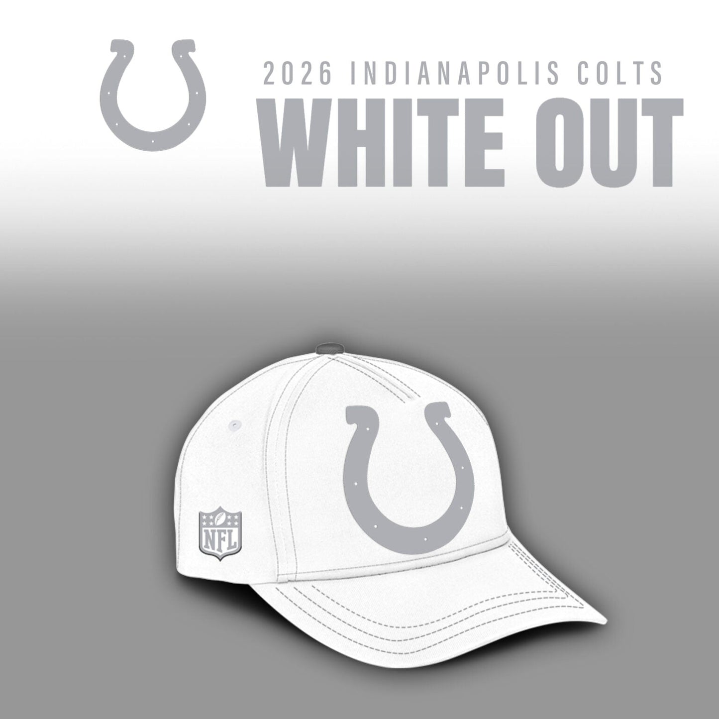 Indianapolis Colts 2026 White Out Limited Edition Shirt