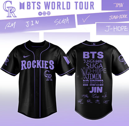 MLB All Team X BTS COMEBACK & WORLD TOUR 2026 Limited Edition “ Jersey