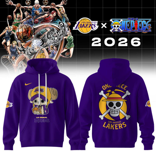 Los Angeles Lakers x One Piece 2026 Uniform