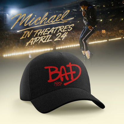 Michael Jackson Customize Baseball Jersey – Special Movie Edition – Red&Black
