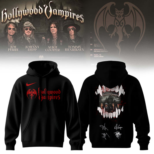 Hollywood Vampires World Tour 2026 Signed – Hoodie