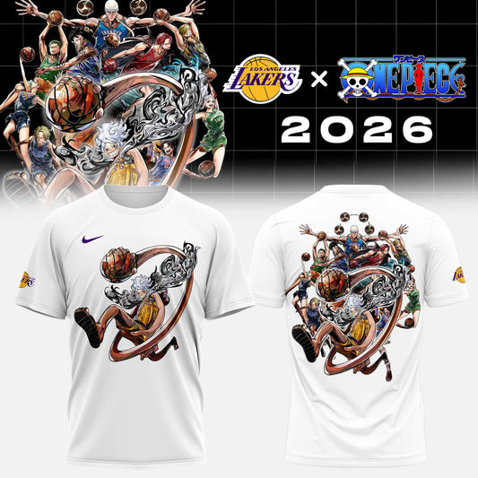 Los Angeles Lakers x one piece 2026 uniform