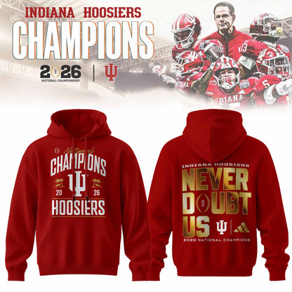 Indiana Hoosiers National Champions 2025/26 Hoodie