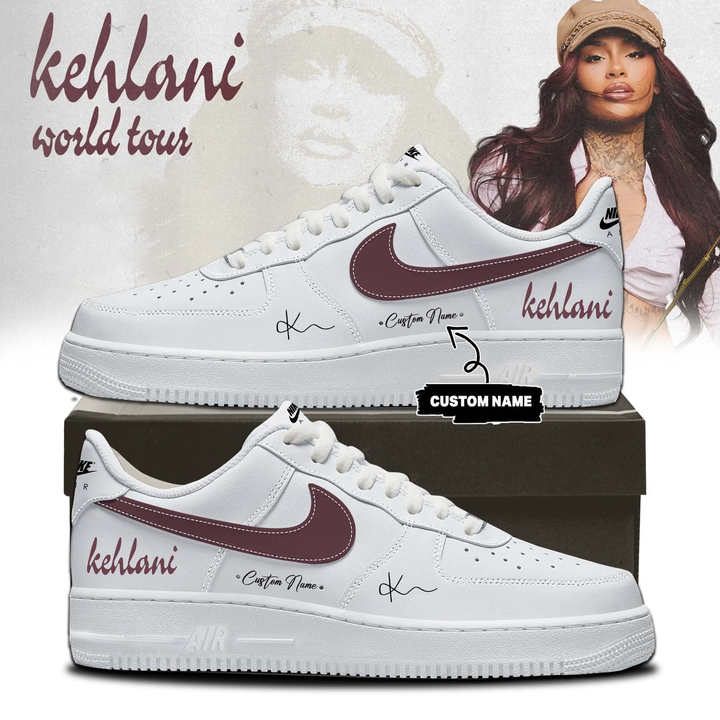 Kehlani World Tour 2026 Limited Edition Signature – Shoes