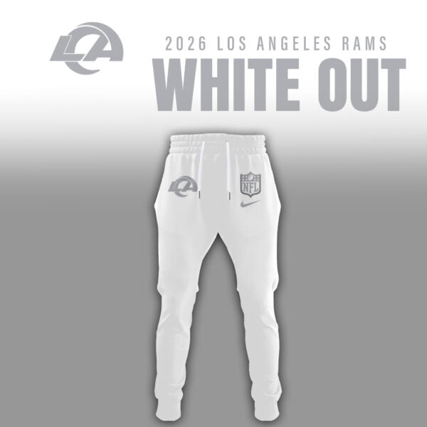Los Angeles Rams 2026 White Out Limited Edition Shirt