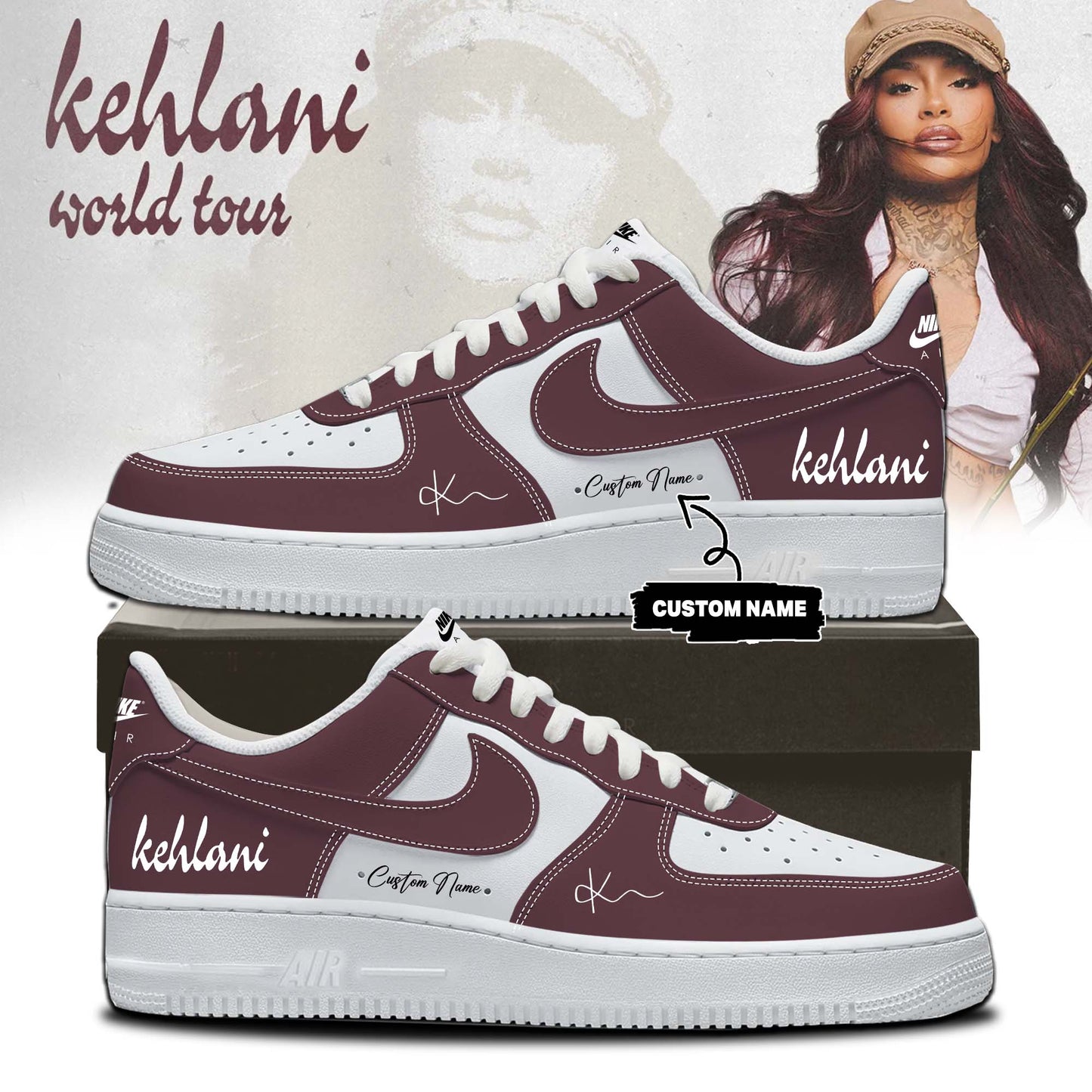 Kehlani World Tour 2026 Limited Edition Signature – Shoes