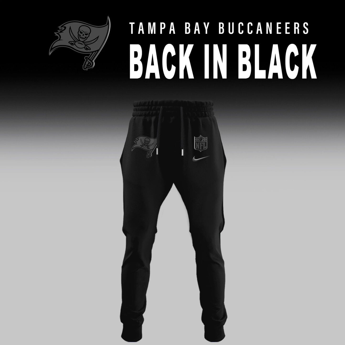 Tampa Bay Buccaneers 2025 Back In Black Limited Edition Combo TShirt