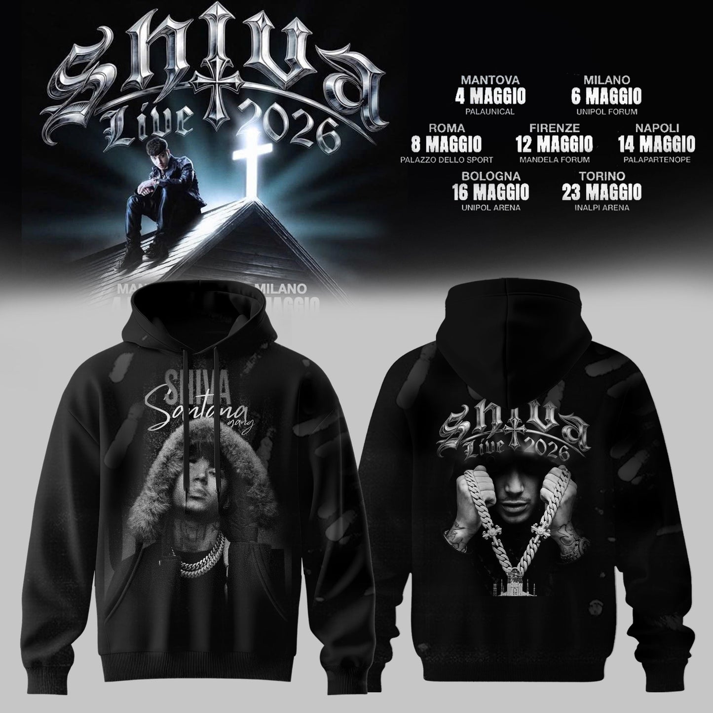 LIMITED SANTANA SHIVA 2026 COLLECTION – HOODIE