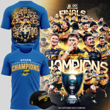 Hurricanes Rugby Super Rugby Pacific Champions for 2026 T-shirt