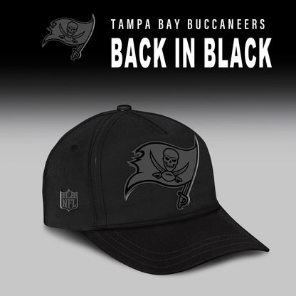 Tampa Bay Buccaneers Back In Black Half Zip Hoodie