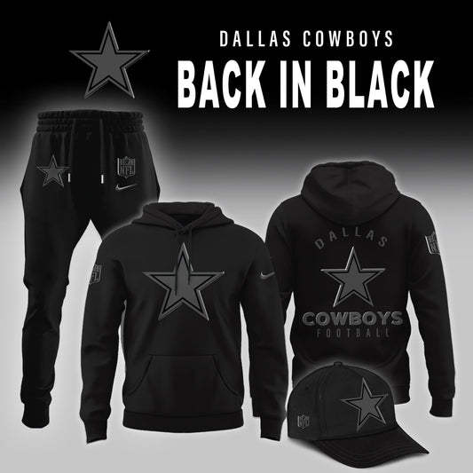 Dallas Cowboys 2025 Back In Black Limited Edition Combo Hoodie