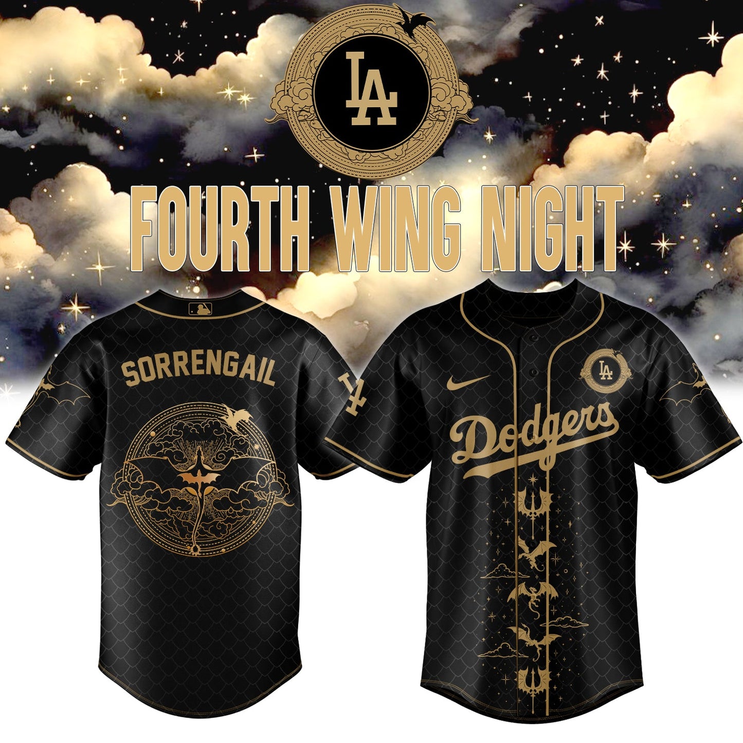 MLB All Teams x Fourth Wing (SORRENGAIL) – Jersey